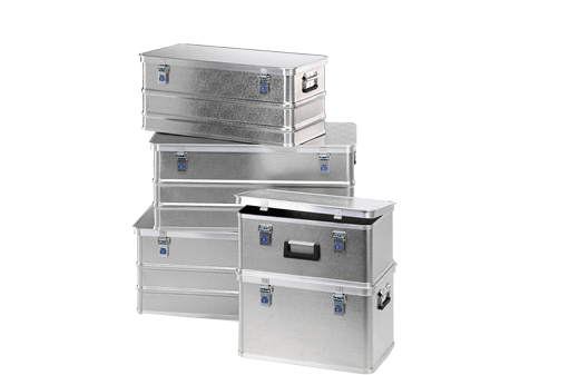 Aluminium transport boxes -all-purpose